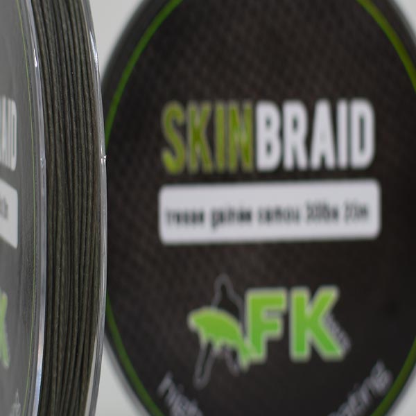 accessoires pêche tresse carpe skin braid tackle fk baits